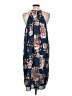 Stella Tweed 100% Polyester Floral Blue Casual Dress Size L (estimated) - photo 2