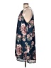 Stella Tweed 100% Polyester Floral Blue Casual Dress Size L (estimated) - photo 5