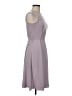 St. John Solid Gray Cocktail Dress Size 6 - photo 4