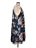 Stella Tweed 100% Polyester Floral Blue Casual Dress Size L (estimated) - photo 4