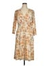 Peruvian Connection Paisley Orange Pink Casual Dress Size XL - photo 1