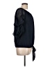 CeCe 100% Polyester Black 3/4 Sleeve Blouse Size L - photo 4