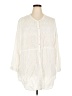 J.Jill 100% Rayon Ivory 3/4 Sleeve Button-Down Shirt Size 3X - photo 1