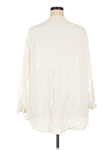 J.Jill 3/4 Sleeve Button-Down Shirt (view 2)