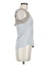Karen Millen 100% Viscose Silver Tank Top Size 6 - photo 4