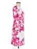 Eliza J Floral Pink Cocktail Dress Size 6 - photo 4