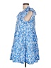 Mud Pie 100% Cotton Floral Blue Sleeveless Top Size L - photo 5