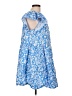 Mud Pie 100% Cotton Floral Blue Sleeveless Top Size L - photo 4