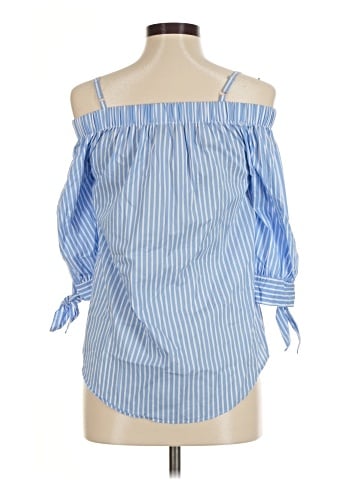 Iz Byer 3/4 Sleeve Blouse (view 2)