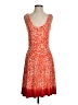 Athleta Animal Print Orange Cocktail Dress Size S - photo 1