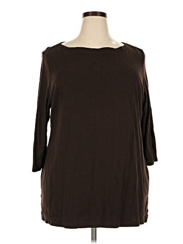 Karen Scott 3/4 Sleeve T-Shirt (view 1)