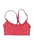 JoyLab Polka Dots Red Swimsuit Top Size XS - photo 1