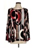 N Touch Black Long Sleeve Blouse Size L - photo 1
