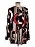 N Touch Black Long Sleeve Blouse Size L - photo 2