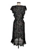 Max Studio Paisley Black Casual Dress Size M - photo 2