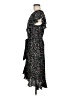 Max Studio Paisley Black Casual Dress Size M - photo 5