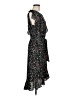 Max Studio Paisley Black Casual Dress Size M - photo 4
