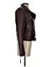 Rebecca Minkoff 100% Polyurethane Burgundy Jacket Size S - photo 4