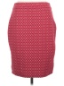 Leota Jacquard Red Burgundy Casual Skirt Size L - photo 2