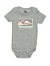 Quiksilver Graphic Gray Short Sleeve Onesie 12-18 MO / 18 MO - photo 1
