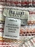 Tru Luxe Jeans Print Ivory Pullover Sweater Size L - photo 7