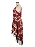 Xhilaration 100% Rayon Graphic Burgundy Cocktail Dress Size XL - photo 5