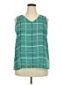 Apt. 9 100% Polyester Teal Sleeveless Blouse Size XXL - photo 1