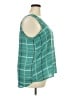 Apt. 9 100% Polyester Teal Sleeveless Blouse Size XXL - photo 4