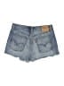 Levi's 100% Cotton Blue Denim Shorts Size 31 waist - photo 2