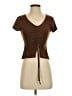 rue21 Brown Short Sleeve Top Size S - photo 1
