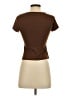 rue21 Brown Short Sleeve Top Size S - photo 2