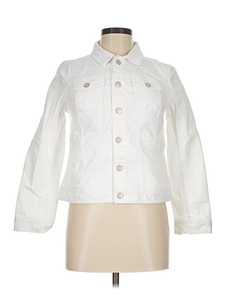 Pre-owned Talbots Jacket In White
