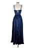 Unbranded 100% Polyester Blue Cocktail Dress Size 4 - photo 2