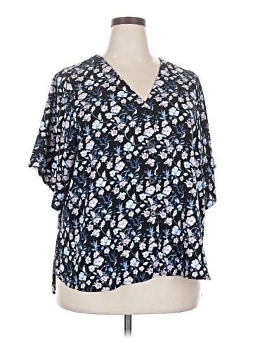 89th & Madison Short Sleeve Blouse (view 1)