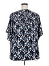 89th & Madison 100% Polyester Blue Short Sleeve Blouse Size 2X - photo 2