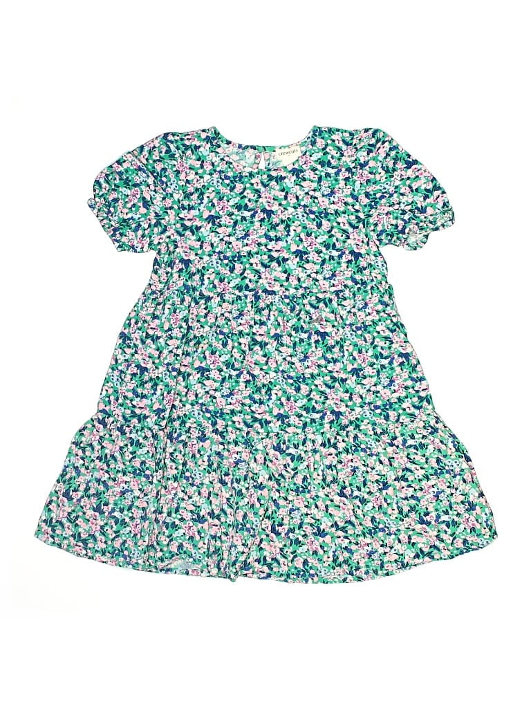 Pre-owned Crewcuts Outlet Kids' Dress In Green