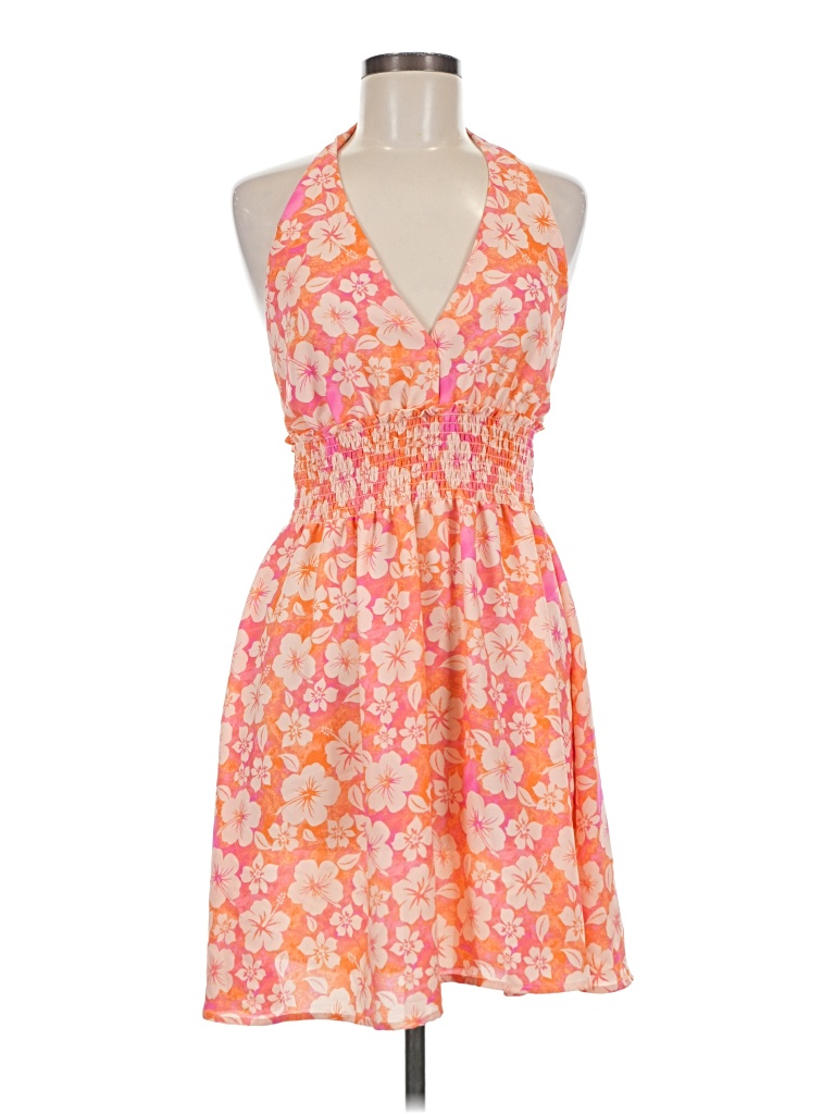 Pre-owned Madden Nyc Cocktail Dress In Orange