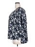 89th & Madison 100% Polyester Blue Short Sleeve Blouse Size 2X - photo 5