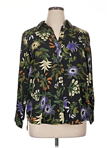 PREMISE 3/4 Sleeve Blouse (view 1)