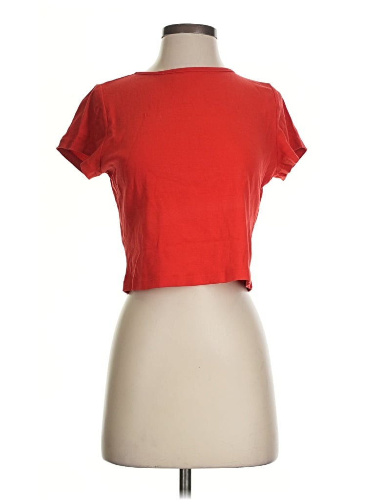 Lisa Says Gah Short Sleeve T-Shirt: Red Tops - Size Small