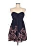 Guess 100% Polyester Paisley Blue Cocktail Dress Size 5 - photo 1