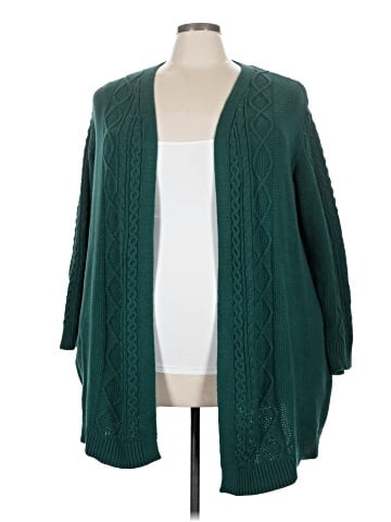 Woman Within Cardigan (view 1)