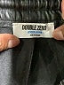 Double Zero Metallic Black Casual Pants Size M - photo 7
