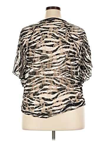 Lavish Short Sleeve Blouse (view 2)