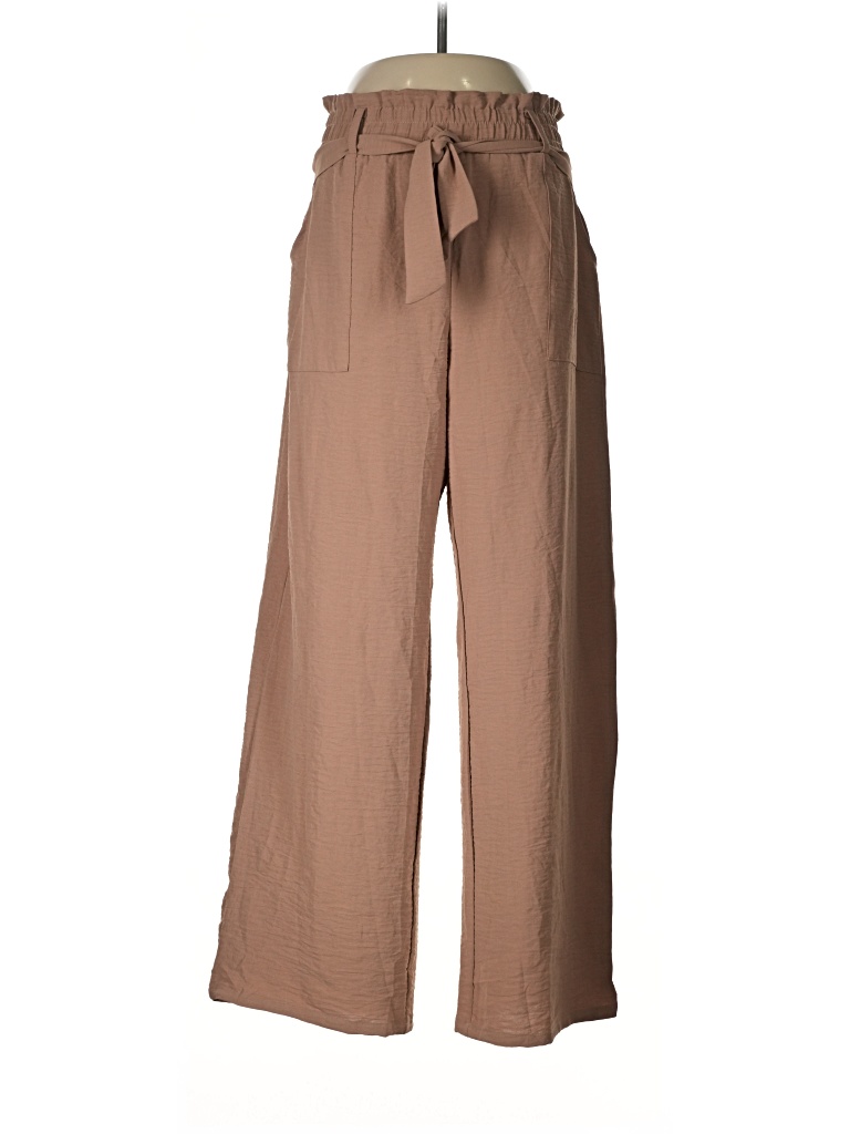 Pre-owned Assorted Brands Casual Pants In Brown