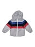 London Fog Stripes Gray Windbreaker Size 4T - photo 1