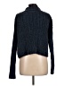 Love Tree 100% Polyester Blue Turtleneck Sweater Size L - photo 2