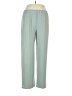 Serengeti Solid Green Casual Pants Size XL Petite - photo 1