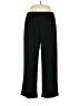 Serengeti Solid Black Casual Pants Size XL Petite - photo 1