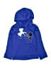 Under Armour 100% Polyester Blue Zip Up Hoodie Size 4 - photo 1